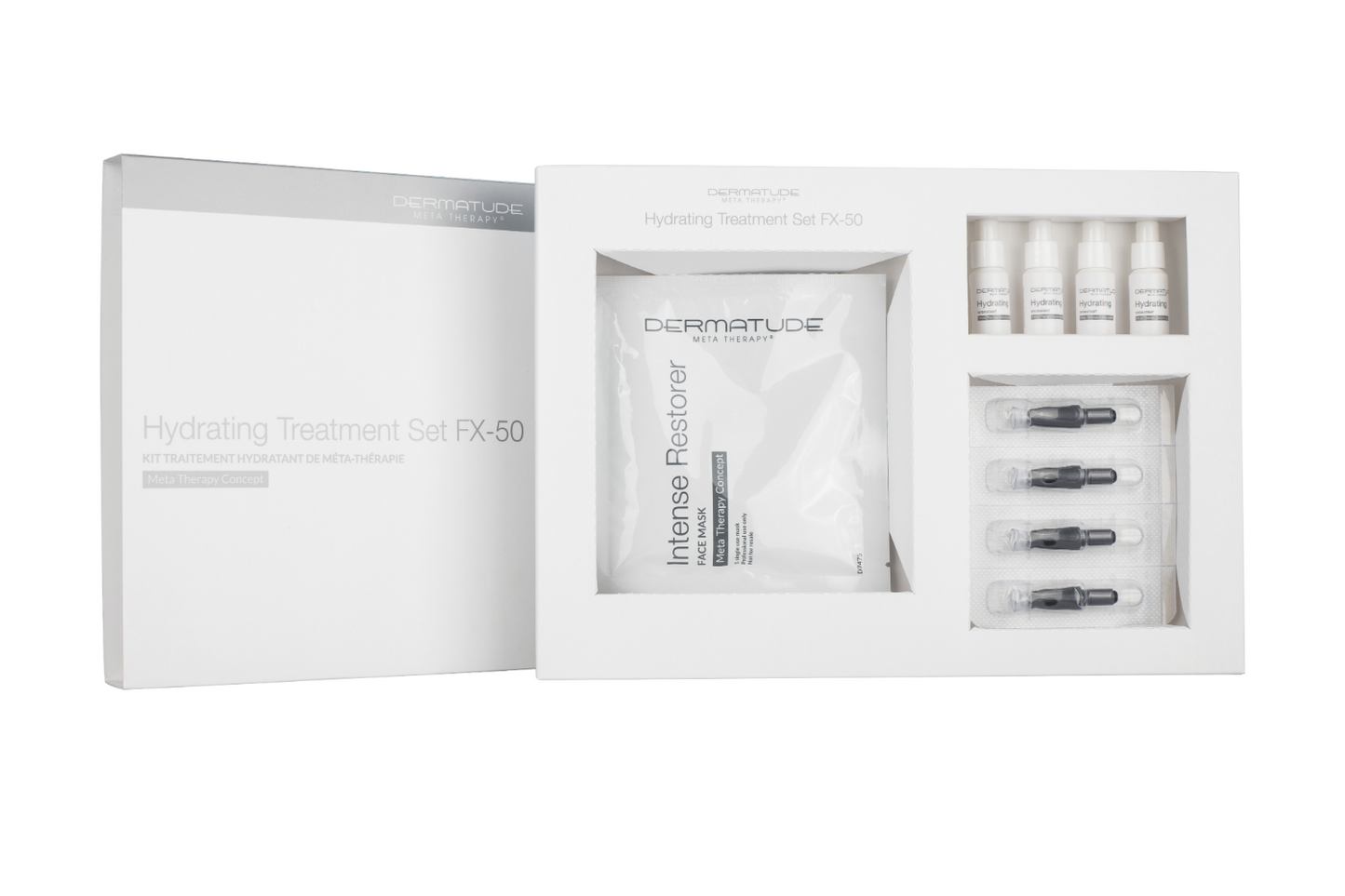 Dermatude FX-50 Hydrating Facial Treatment Set (4 Treatments)