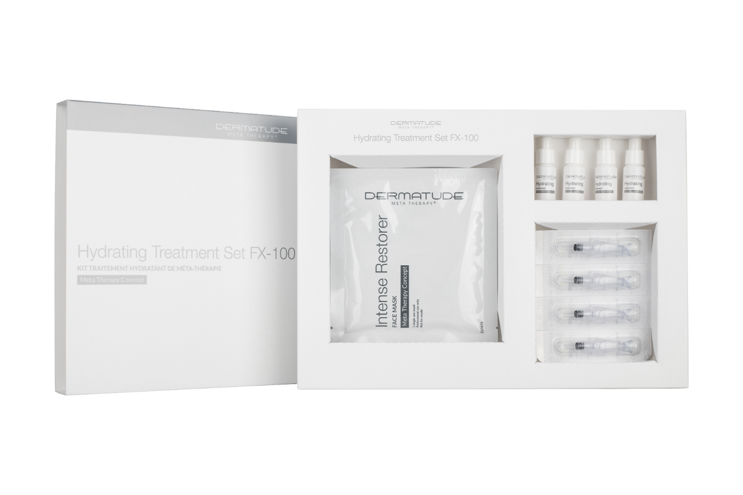 Dermatude FX-100 Hydrating Facial Treatment Set (4 treatments)