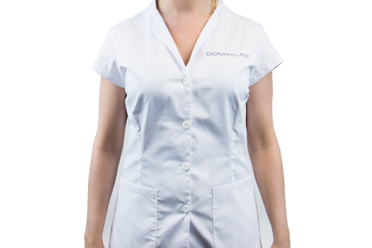 Dermatude Uniform X-Large / White with Logo