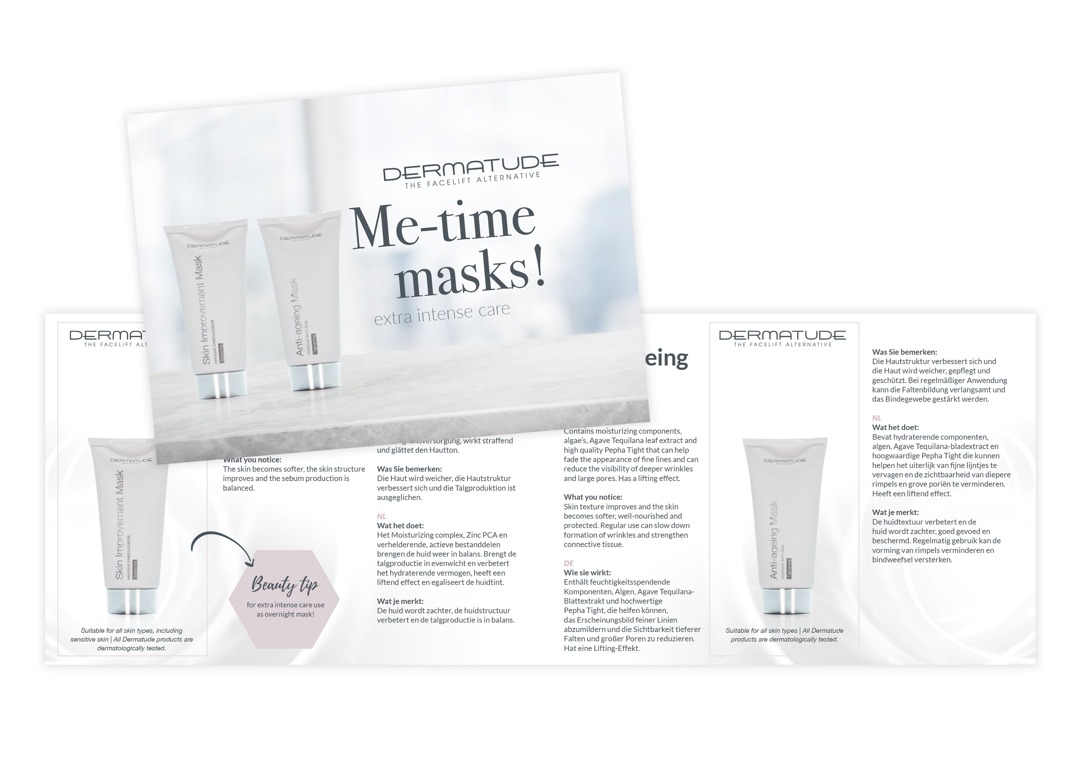 Dermatude Sample Card Mask (qty 25) – Dermatude Usa Pro